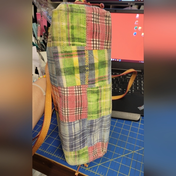 Dooney & Bourke Multicolor Patchwork Tote Preloved - Picture 7 of 16